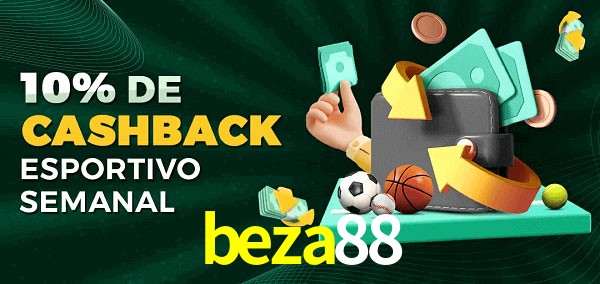 10% de bônus de cashback na beza88