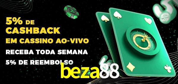 Promoções do cassino ao Vivo beza88